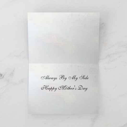 Momma en Baby Manatee Moederdag Kaart (Binnen)