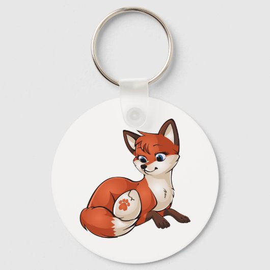 Momma Fox Sleutelhanger (Voorkant)