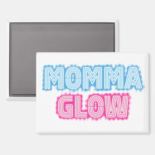 Momma Glow Magneet (Voorkant / Achterkant)