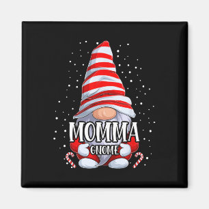 Momma Gnome kerstpyjama Matching Family Grou Magneet