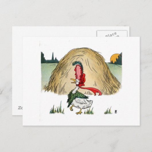  Momma Goose Briefkaart (Voorkant / Achterkant)