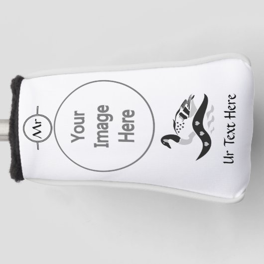 Momma Goose Swimming Golfheadcover (Voorkant)