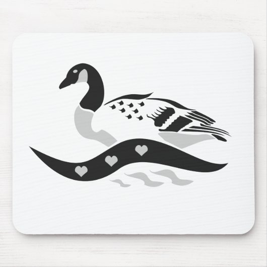 Momma Goose Swimming Muismat (Voorkant)