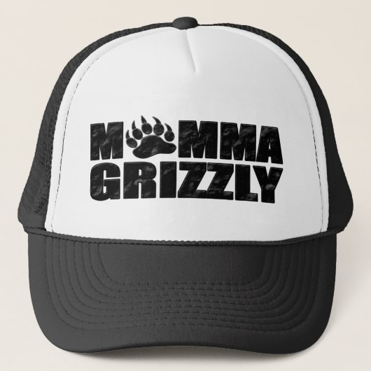 Momma Grizzly Trucker Pet (Voorkant)