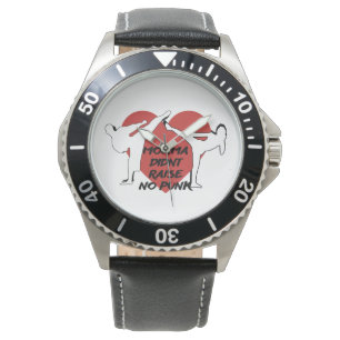 Momma heeft geen punk opgehaald horloge