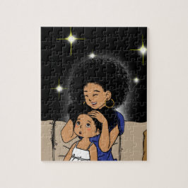 Momma, is mijn haar goed? Puzzel
