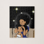 Momma, is mijn haar goed? Puzzel Legpuzzel (Verticaal)