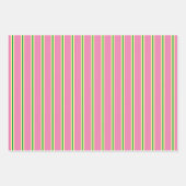 Momma Kangaroo, Stripes en bloemen Inpakpapier Vel (Voorkant 2)