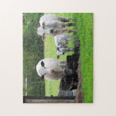 Momma-Koe en Calf - Boerderij Life Puzzle Legpuzzel (Verticaal)