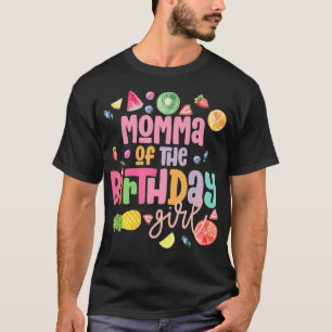 Momma Twotii Frutti 2-jarig oud tropisch fruit T-shirt