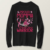Momma van de borstkanker t-shirt (Design voorkant)