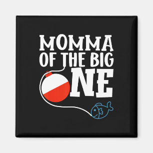 Momma van de grote Vist de eerste verjaardag van Magneet