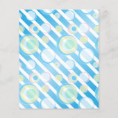 Momma Whale en haar Baby Boy - Wishes Flyer (Achterkant)