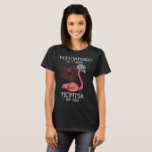 Mommamingo Momma Flamingo Moeder Moeder Moederdag T-shirt (Voorkant volledig)