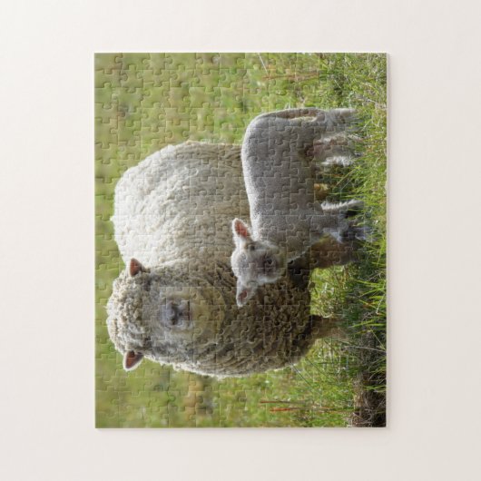 Momma's Baby lamp - 11x14 Legpuzzel (Verticaal)