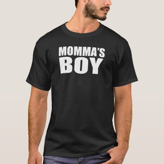 MOMMAS BOY T-SHIRT (Voorkant)