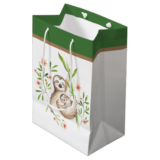 Momma's en baby zloden, middelgrote cadeautas (Voorkant Gekanteld)