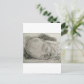 Mommas hartslag briefkaart (Staand voorkant)