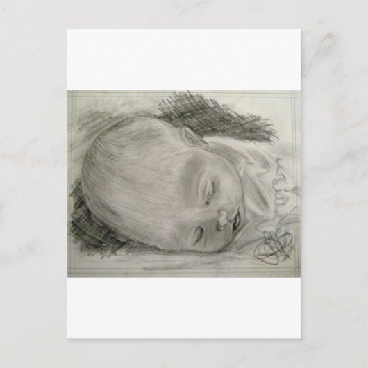 Mommas hartslag briefkaart (Voorkant)