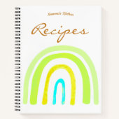 Momma's Kitchen Boho Recipes Notebook Notitieboek (Voorkant)