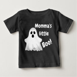 Momma's Little Boo Ghost Baby T-Shirt
