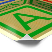 MOMMA'S Little Man Playroom Glossy Poster (Hoek)