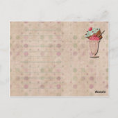 Mommas Old Fashioned Desserts Briefkaart (Achterkant)