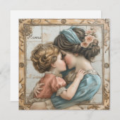 Momma's vreugdevolle momenten: lieve Kaarten (Voorkant / Achterkant)