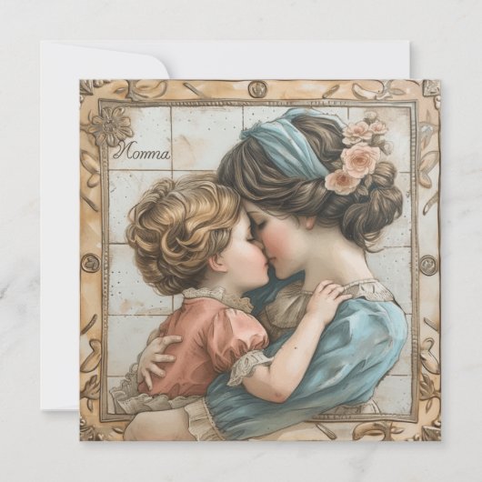 Momma's vreugdevolle momenten: lieve Kaarten (Voorkant)