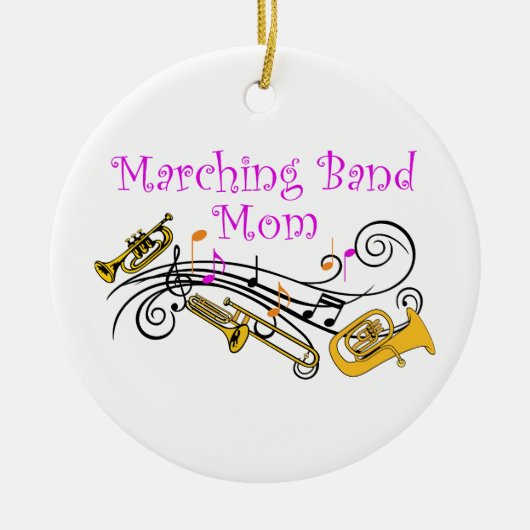 MOMMER VAN DE MARCHERBAND KERAMISCH ORNAMENT (Voorkant)