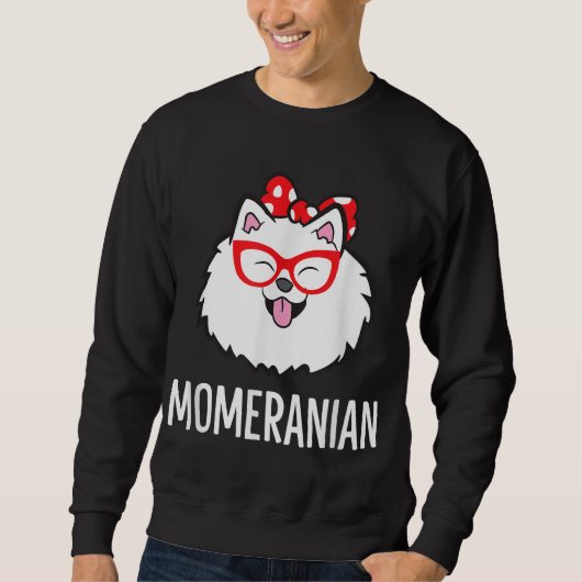 Mommern Funny Pommeren Mommern Trui (Voorkant)