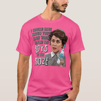 Mommie Dearest - Jongens en drank T-shirt