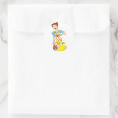 Mommie Dearest Ronde Sticker (Tas)