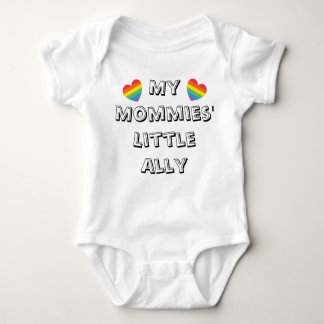 Mommies' Ally Rainbow Hearts Twee Moeders Schattig Romper