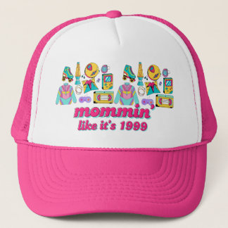 Mommin' Like It's 1999 - Grappig Y2K Mom Gift Trucker Pet