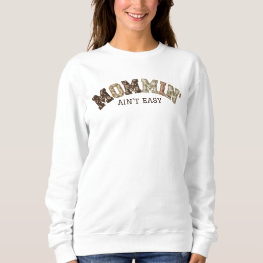 Mommin' Patchwork Sweatshirt (Voorkant)