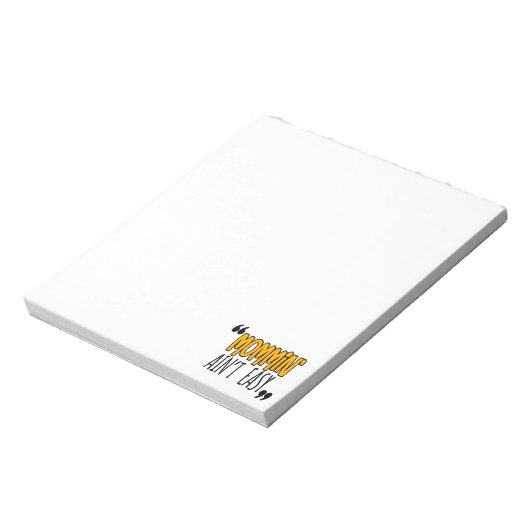 Mommin'Ain't Easy Notitieblok (Linkerzijde)