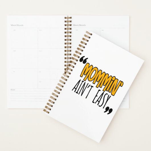 Mommin'Ain't Easy Planner (Display)