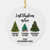 Mommy and Daddy Ornament, Daddy See you soon Keramisch Ornament (Voorkant)