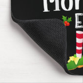 Mommy Christmas Elf Matching Pajama X-mas Party  Muismat (Hoek)