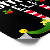 Mommy Christmas Elf Matching Pajama X-mas Party  Poster (Hoek)