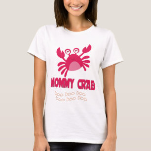 "MOMMY CRAB" Baby Papa Matching Family CRAB T-shirt