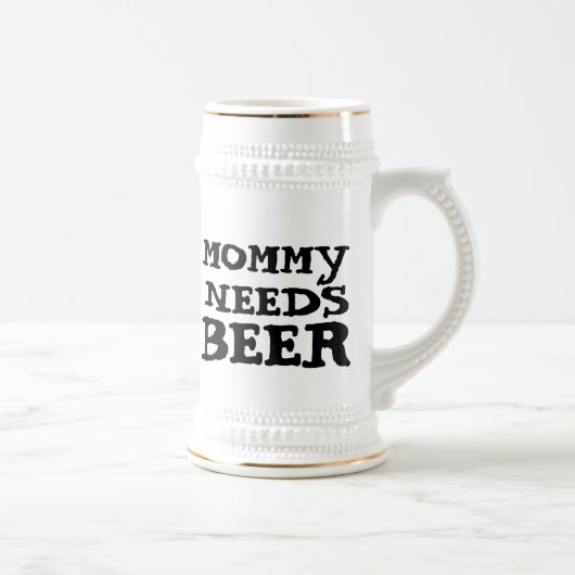 MOMMY HEEFT BEER NODIG, BEER STEIN BIERPUL (Rechts)