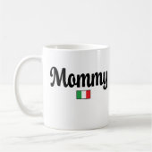 Mommy Italian Flag Mug Koffiemok (Links)