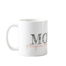 MOMMY Kinder Namen Keepsake Modern Typografie Swee