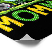 Mommy Of The Birthday Boy Tractor Farm Truck Match Poster (Hoek)