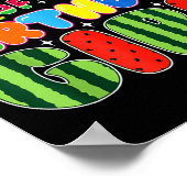 Mommy Of The Birthday Girl Melon Family Matching F Poster (Hoek)