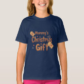 Mommy’s Christmas Gift Baby Shirt | Cute Holiday  (Voorkant)