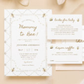 Mommy To Bee Baby Shower Kaart