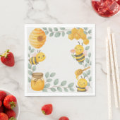 Mommy to Bee Baby Shower Luncheon Napkin Servet (Insitu)